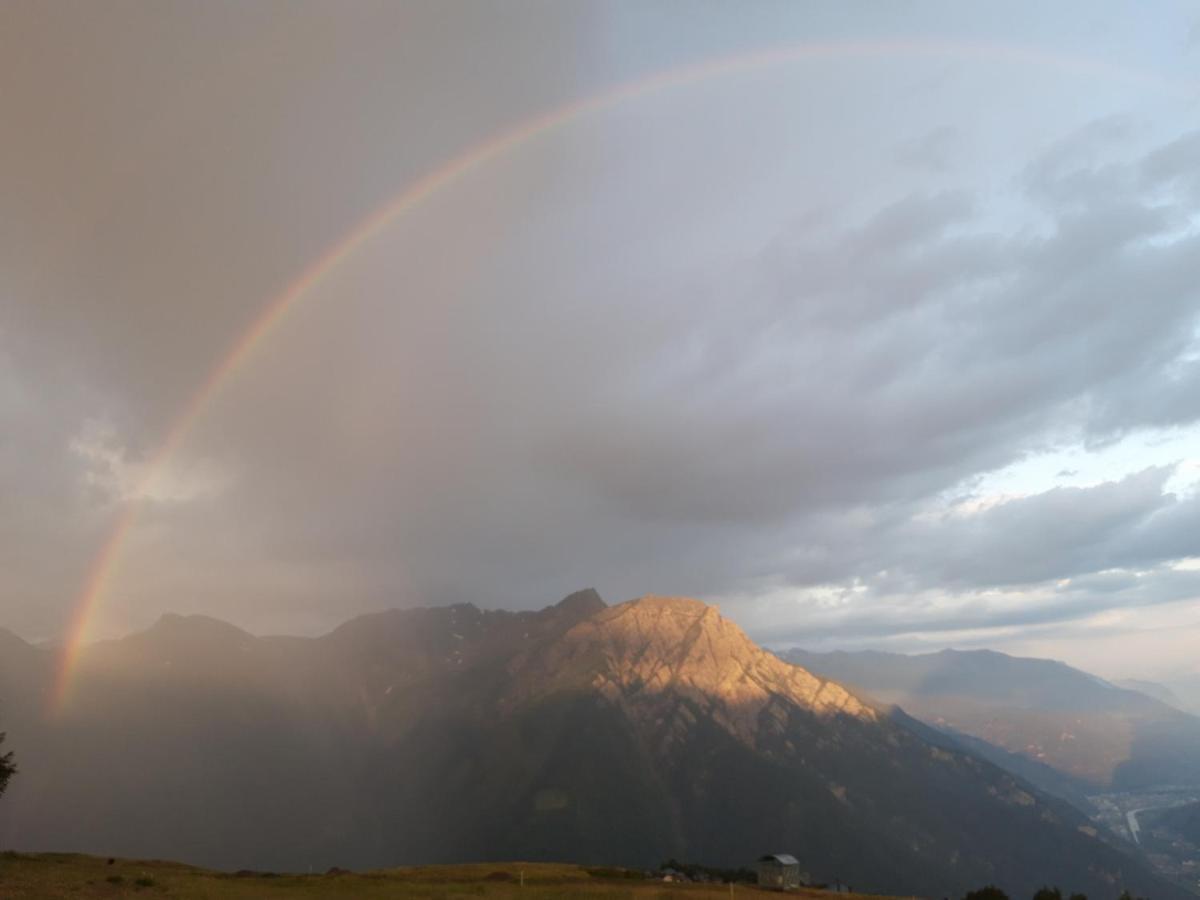 Chalet Bietschhorn Rosswald Termen Dış mekan fotoğraf